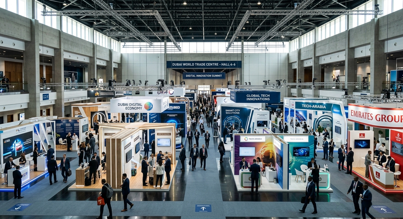 تجهيزات معرض احترافي في دبي