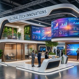 بناء منصات عرض دبي 2026 تصميم مستدام