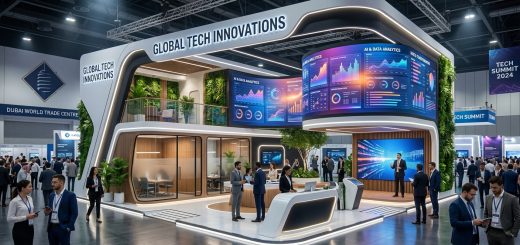 بناء منصات عرض دبي 2026 تصميم مستدام